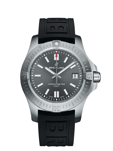 breitling quartz colt chronometer|breitling colt 41 tempest grey.